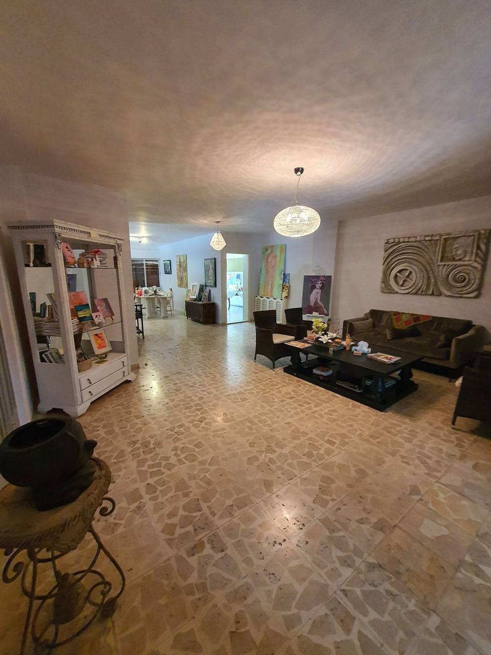 Original ground-floor living room before renovation works commenced